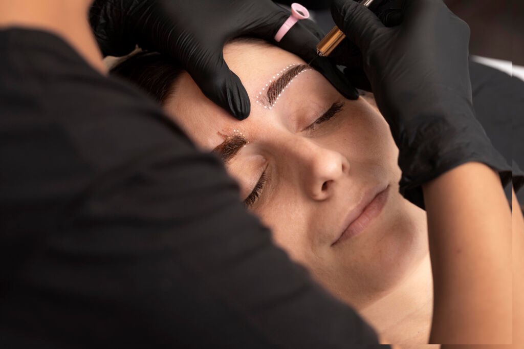 How soon can I wear makeup after microblading or lip blush