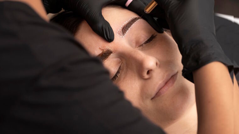 How soon can I wear makeup after microblading or lip blush